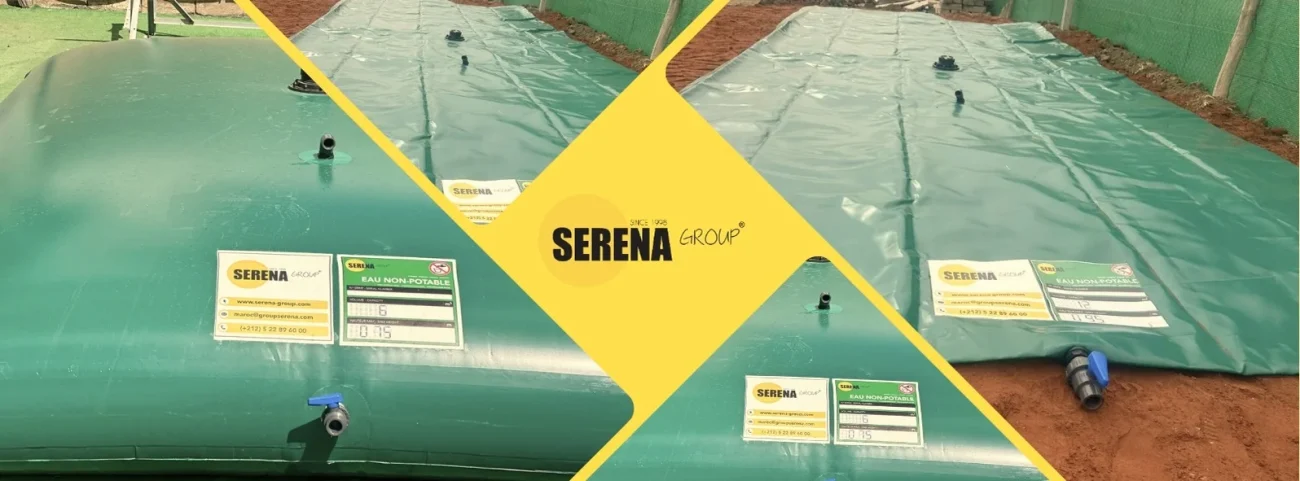 Εύκαμπτες δεξαμενές Serena για μη πόσιμο νερό